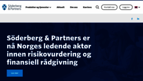 What Soderbergpartners.no website looked like in 2020 (3 years ago)