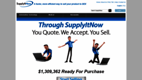 What Supplyitnow.com website looked like in 2020 (3 years ago)