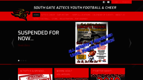 What Southgateaztecs.com website looked like in 2020 (3 years ago)
