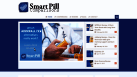 What Smartpillcomparisons.com website looked like in 2020 (3 years ago)