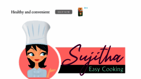 What Sujithaeasycooking.com website looked like in 2020 (3 years ago)