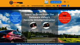 What Safedrivingcoach.com website looked like in 2020 (3 years ago)