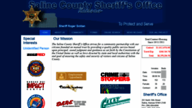 What Salinesheriff.org website looked like in 2020 (3 years ago)