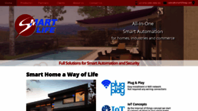 What Smartlifeeg.com website looked like in 2020 (3 years ago)