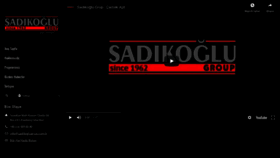 What Sadikoglugrup.com.tr website looked like in 2020 (3 years ago)