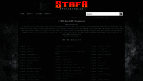 What Stafaband.co website looked like in 2020 (3 years ago)