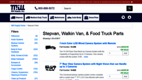 What Stepvanparts.com website looked like in 2020 (3 years ago)