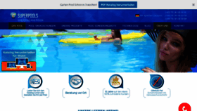 What Superpools.de website looked like in 2020 (4 years ago)