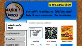 What Somboontele.com website looked like in 2020 (3 years ago)