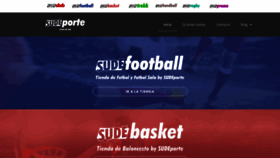 What Sudeporte.com website looked like in 2020 (3 years ago)
