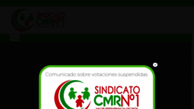 What Sindicatocmr.cl website looked like in 2020 (3 years ago)