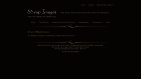 What Stroupimages.com website looked like in 2020 (3 years ago)