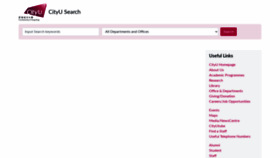 What Search.cityu.edu.hk website looked like in 2020 (3 years ago)