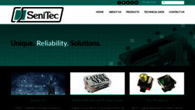 What Senitec.com website looked like in 2020 (3 years ago)