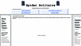 What Spidersolitaire.org website looked like in 2020 (3 years ago)