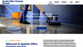 What Sparkleoffice.com.au website looked like in 2020 (3 years ago)