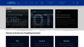 What Sfbapa.org website looked like in 2020 (3 years ago)