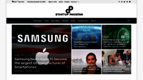 What Startuppakistan.com.pk website looked like in 2020 (3 years ago)
