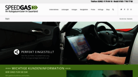What Speed-gas.de website looked like in 2020 (3 years ago)