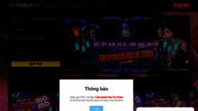 What Shopmanhblue.com website looked like in 2020 (3 years ago)