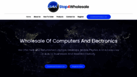 What Stop4wholesale.com website looked like in 2020 (3 years ago)