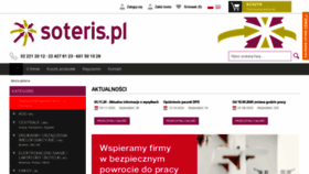 What Soteris.pl website looked like in 2020 (3 years ago)