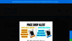 What Starphoneparts.com website looked like in 2020 (5 years ago)