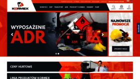 What Sklep-kormex.pl website looked like in 2020 (3 years ago)