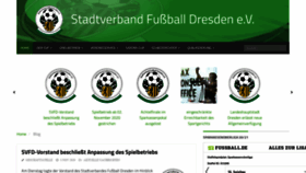 What Svf-dresden.de website looked like in 2020 (3 years ago)