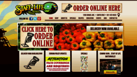 What Staffoflifemarket.com website looked like in 2020 (3 years ago)