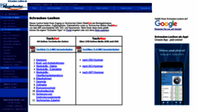 What Schrauben-lexikon.de website looked like in 2020 (3 years ago)