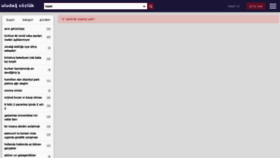 What S.uludagsozluk.com website looked like in 2020 (3 years ago)