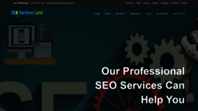 What Seoservicesland.com website looked like in 2020 (3 years ago)