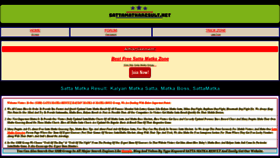 What Sattamatkaresult.net website looked like in 2020 (3 years ago)