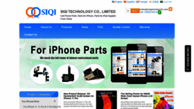 What Siqiphoneparts.com website looked like in 2020 (3 years ago)