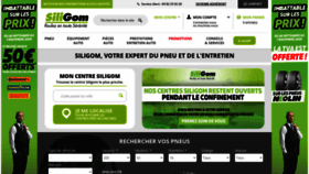 What Siligom.fr website looked like in 2020 (3 years ago)