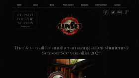 What Sunsetgrillwilson.com website looked like in 2020 (3 years ago)