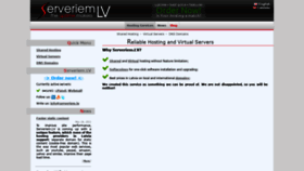 What Serveriem.lv website looked like in 2020 (3 years ago)