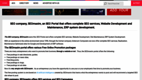 What Seomaxim.co.uk website looked like in 2020 (3 years ago)