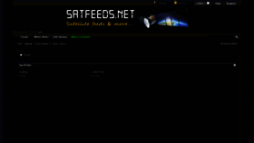 What Satfeeds.net website looked like in 2020 (3 years ago)