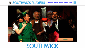 What Southwickplayers.org.uk website looked like in 2020 (3 years ago)