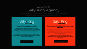 What Sallykingcasting.com website looked like in 2020 (3 years ago)