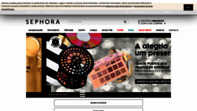 What Sephora.pt website looked like in 2020 (3 years ago)