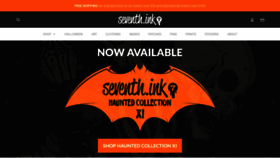 What Seventhink.com website looked like in 2020 (3 years ago)