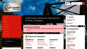 What Scottcounty.com website looked like in 2020 (3 years ago)