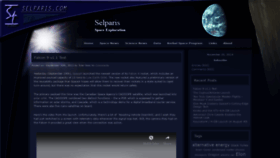 What Selparis.com website looked like in 2020 (3 years ago)