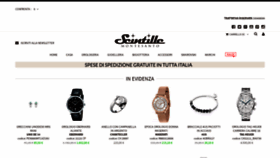 What Scintilleshop.com website looked like in 2020 (3 years ago)