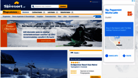 What Skiresort.nl website looked like in 2020 (3 years ago)