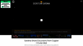 What Secretsofsardinia.com website looked like in 2020 (3 years ago)