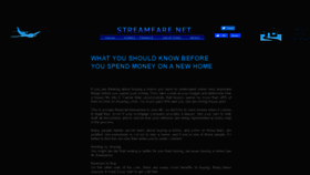 What Streamfare.net website looked like in 2020 (3 years ago)